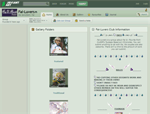Tablet Screenshot of fai-luvers.deviantart.com