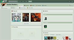 Desktop Screenshot of duelists-paradise.deviantart.com