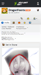Mobile Screenshot of dragonfeenix.deviantart.com