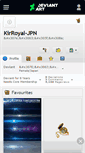 Mobile Screenshot of kirroyal-jpn.deviantart.com