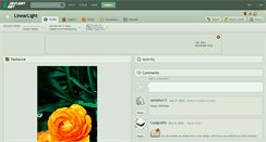 Desktop Screenshot of linearlight.deviantart.com