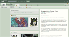 Desktop Screenshot of lemurclub.deviantart.com