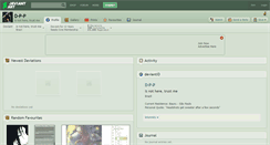 Desktop Screenshot of d-p-p.deviantart.com