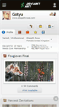 Mobile Screenshot of gotyu.deviantart.com
