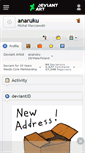 Mobile Screenshot of anaruku.deviantart.com