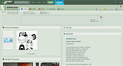 Desktop Screenshot of ankoku-kun.deviantart.com