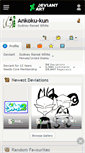 Mobile Screenshot of ankoku-kun.deviantart.com