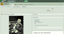 Desktop Screenshot of liveforlive.deviantart.com