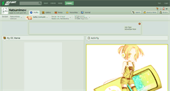 Desktop Screenshot of natsumimew.deviantart.com