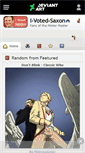 Mobile Screenshot of i-voted-saxon.deviantart.com
