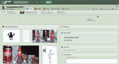 Desktop Screenshot of chaosmaster32691.deviantart.com
