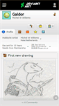 Mobile Screenshot of galdor.deviantart.com