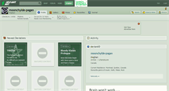 Desktop Screenshot of moonchylde-pagan.deviantart.com