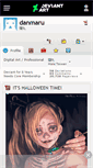Mobile Screenshot of danmaru.deviantart.com