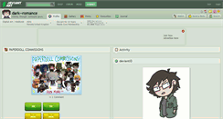 Desktop Screenshot of dark--romance.deviantart.com