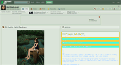 Desktop Screenshot of gorillazlover.deviantart.com