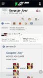 Mobile Screenshot of gangster-joey.deviantart.com