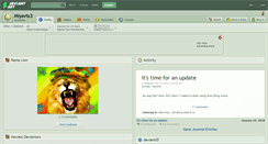 Desktop Screenshot of miyavix3.deviantart.com