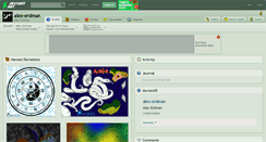 Desktop Screenshot of alex-erdman.deviantart.com