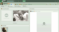 Desktop Screenshot of habbrock.deviantart.com