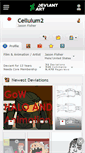 Mobile Screenshot of cellulum2.deviantart.com