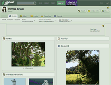 Tablet Screenshot of mimiss-dessin.deviantart.com