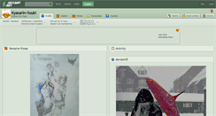 Desktop Screenshot of kyasarin-yuuki.deviantart.com