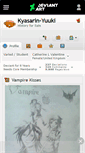 Mobile Screenshot of kyasarin-yuuki.deviantart.com
