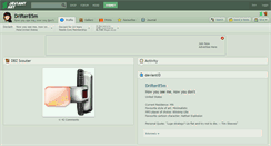 Desktop Screenshot of drifter85m.deviantart.com