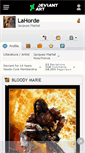Mobile Screenshot of lahorde.deviantart.com