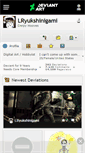 Mobile Screenshot of lryukshinigami.deviantart.com