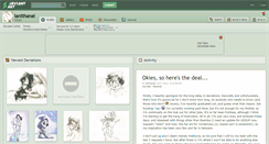 Desktop Screenshot of lanithanai.deviantart.com