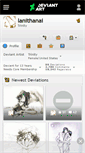 Mobile Screenshot of lanithanai.deviantart.com