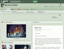 Tablet Screenshot of light-from-emirates.deviantart.com