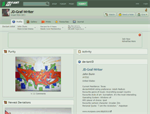 Tablet Screenshot of jd-graf-writer.deviantart.com