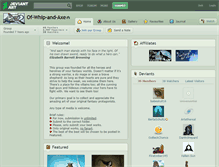 Tablet Screenshot of of-whip-and-axe.deviantart.com
