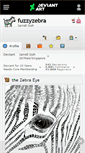 Mobile Screenshot of fuzzyzebra.deviantart.com