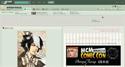 Desktop Screenshot of antique-teacup.deviantart.com