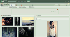 Desktop Screenshot of junsuifox.deviantart.com