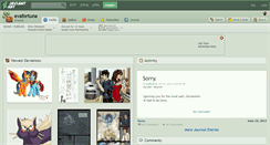 Desktop Screenshot of evafortuna.deviantart.com