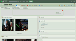 Desktop Screenshot of bekkih2oman.deviantart.com
