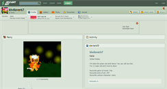 Desktop Screenshot of kiwilover67.deviantart.com