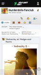 Mobile Screenshot of murderdolls-fanclub.deviantart.com