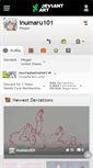 Mobile Screenshot of inumaru101.deviantart.com