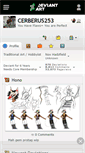Mobile Screenshot of cerberus253.deviantart.com