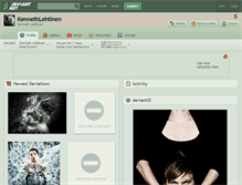 Tablet Screenshot of kennethlehtinen.deviantart.com