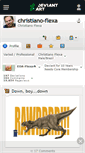Mobile Screenshot of christiano-flexa.deviantart.com