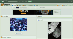 Desktop Screenshot of beaudeeley.deviantart.com
