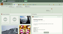 Desktop Screenshot of firefightdragon211.deviantart.com