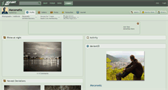 Desktop Screenshot of mecenetic.deviantart.com